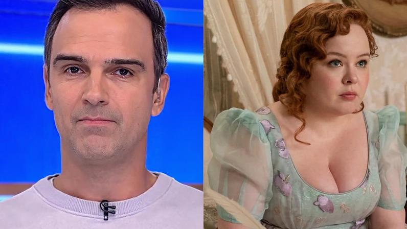 Tadeu Schmidt comete gafe com 'Bridgerton' no 'BBB 26' e ganha alfinetada da Netflix: 'Se não estiver em dia, mando um mês de assinatura'