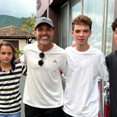 Famosos e ídolos do Flamengo prestigiam João Fonseca e Marcelo Mello no Rio Open