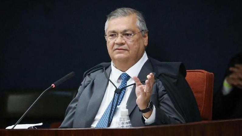 9.set.2025 - Ministro Flávio Dino, do STF, no julgamento de Bolsonaro de sete réus por tentativa de golpe de Estado
