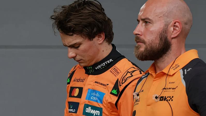 Oscar Piastri no GP do Azerbaijão de F1 (Foto: Anton Vaganov / POOL / AFP)