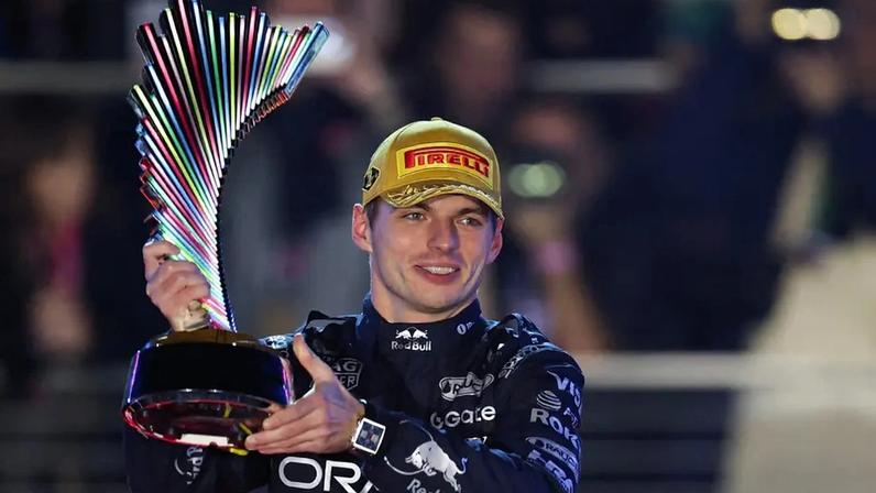 Max Verstappen foi o campeão do GP de Las Vegas (Foto: Patrick T. Fallon / AFP)