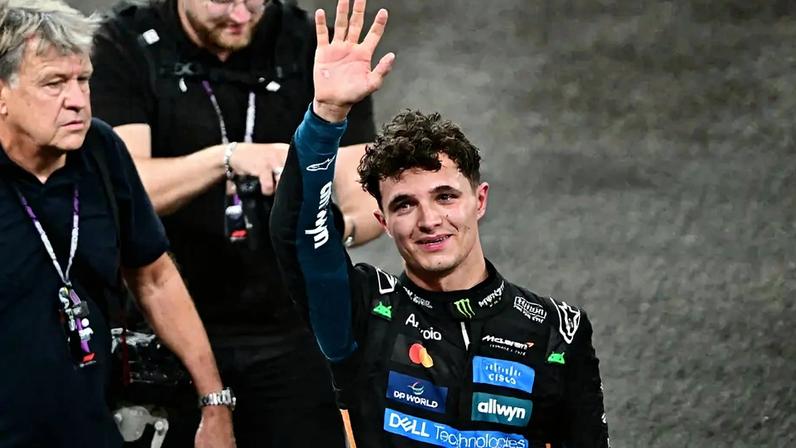 Lando Norris é campeão da F1 (Foto: Giuseppe CACACE / POOL / AFP)
