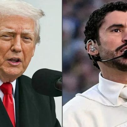 Trump critica show de Bad Bunny no Super Bowl