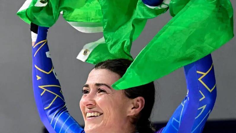 Nicole Silveira registrou sua melhor marca olímpica e a segunda melhor posição feminina da história do Brasil em Jogos de Inverno (Foto: Stefano Rellandini / AFP)