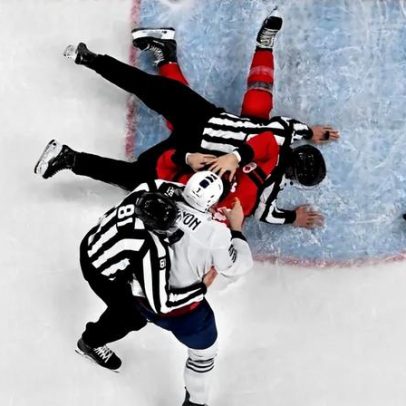 Estrela da NHL e jogador francês se envolvem em luta nas Olimpíadas de Inverno