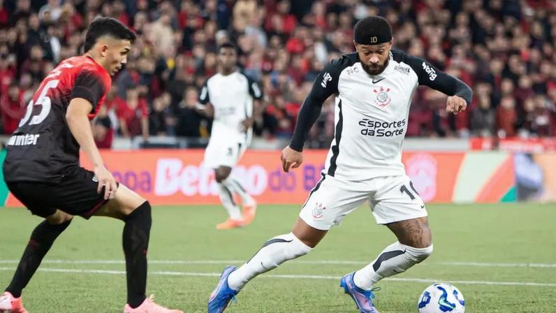 Athletico x Corinthians, pela Copa do Brasil 2025. Foto: Giovani Baccin/AGIF/Gazeta Press