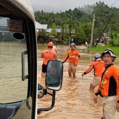 Chuvas torrenciais provocam deslizamentos e 7 mortos no sul das Filipinas