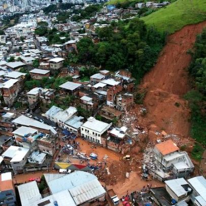Inundações no sudeste do Brasil deixam 40 mortos e dezenas de desaparecidos