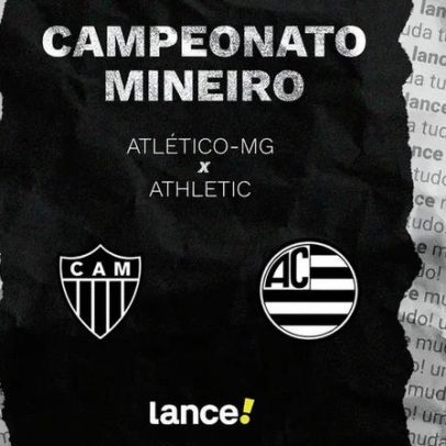 Atlético-MG x Athletic: onde assistir, horário e escalações no Mineiro