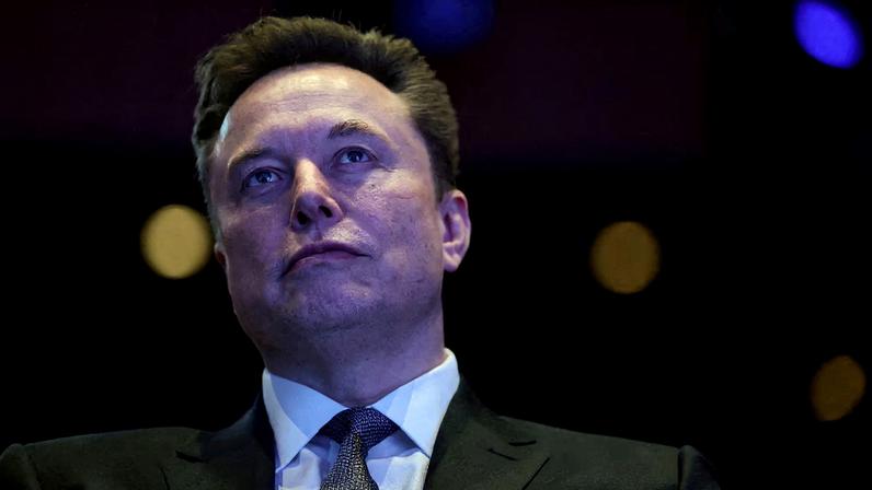 Elon Musk attends the U.S.-Saudi Investment Forum in Washington, D.C., U.S., November 19, 2025. REUTERS/Evelyn Hockstein/File Photo