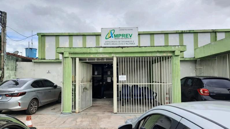 Sede da Amapá Previdência, que teve como presidente indicado de Alcolumbre (Foto: Wedson Castro/Assessoria de imprensa Amprev)