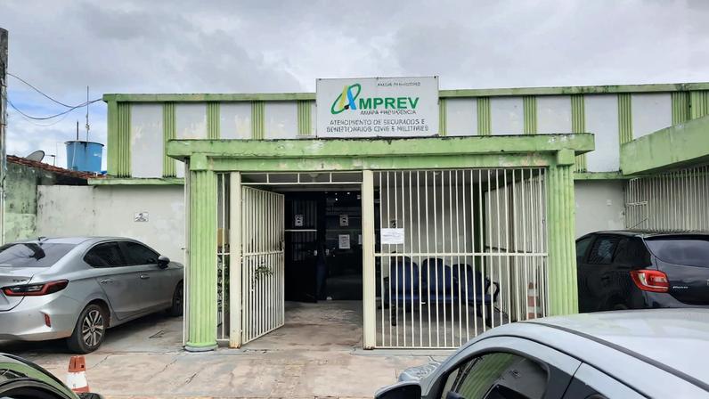 Sede da Amapá Previdência, que teve como presidente indicado de Alcolumbre (Foto: Wedson Castro/Assessoria de imprensa Amprev)