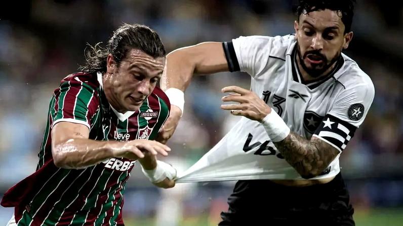 Fluminense e Botafogo se enfrentam no Maracanã (Foto: Thiego Mattos/Pera Photo Press/Gazeta Press)