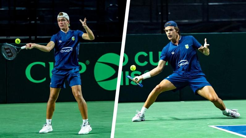 Leonardo Storck e Pedro Chabalgoity (Foto: André Gemmer/CBT)