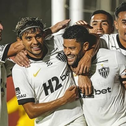 Hulk brilha e Atlético-MG goleia Itabirito, avança às semis do Mineiro