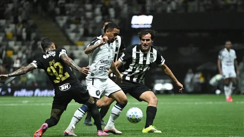 Atlético e Remo empatam na Arena MRV (Paulo Ti / GazetaPress)