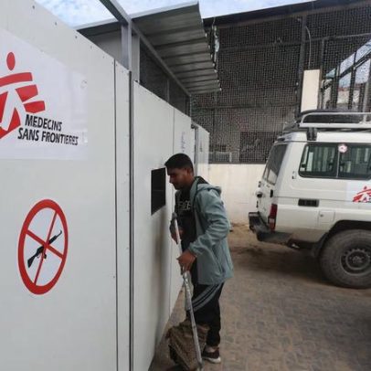 MSF suspende atividades em hospital em Gaza por presença de homens armados