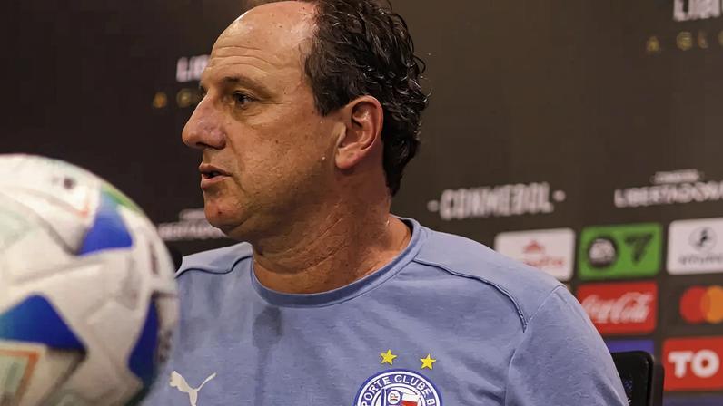 Rogério Ceni após a partida entre Bahia e O'Higgins, pela Copa Libertadores (Foto: Letícia Martins/EC Bahia)