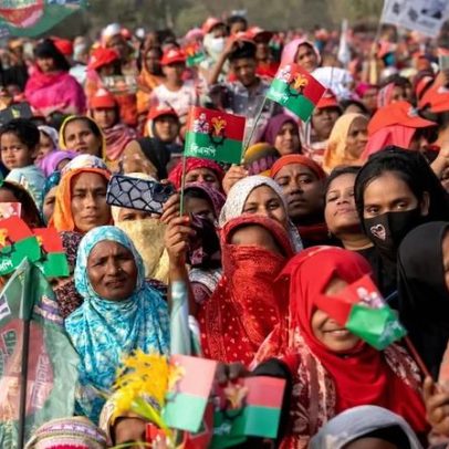 No Bangladesh, poucas mulheres aparecem nas candidaturas