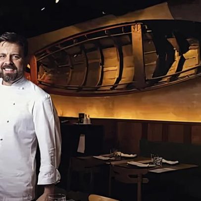Felipe Schaedler visita Lugano, Suíça, no programa Onde os chefs comem