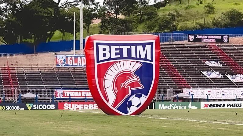 A Arena Urbsan fica em Betim, na Região Metropolitana de Belo Horizonte