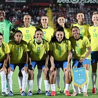 Brasil goleia Costa Rica em amistoso feminino