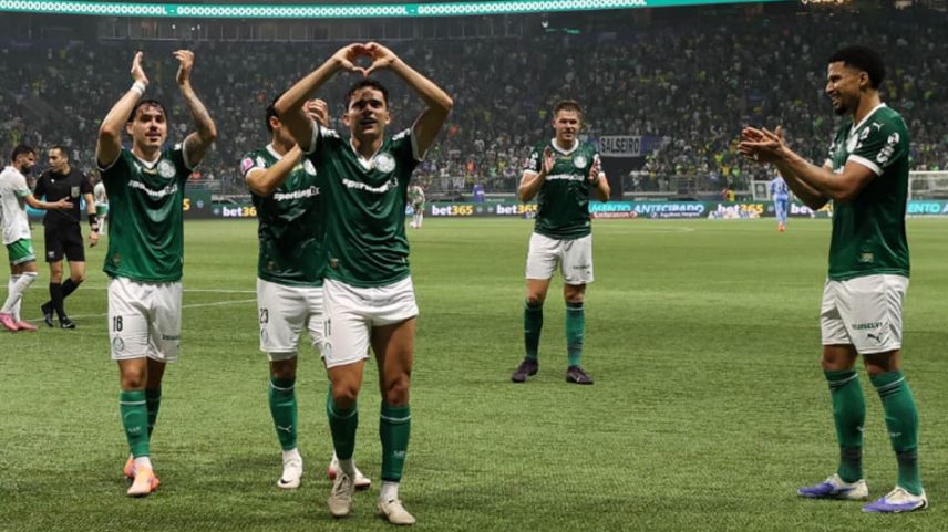 Bruno Rodrigues, atacante do Palmeiras (Foto: Cesar Greco/Palmeiras/by Canon)