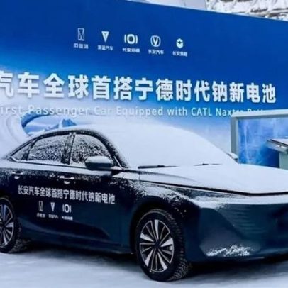 China lança primeiro carro elétrico com baterias de íons de sódio