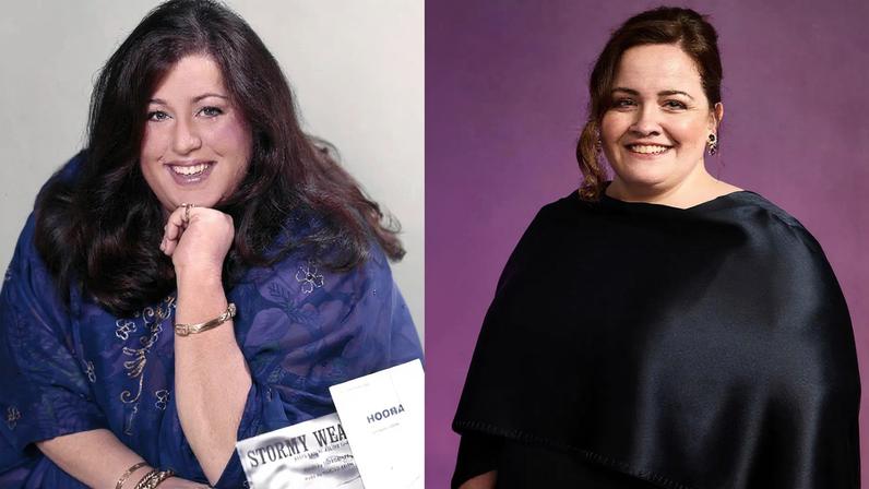 Cass Elliott (left) and actress Jessica Gunning
