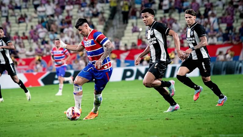 Partida entre Ceará e Fortaleza, pelo Campeonato Cearense (Foto: Mateus Lotif/Fortaleza EC)