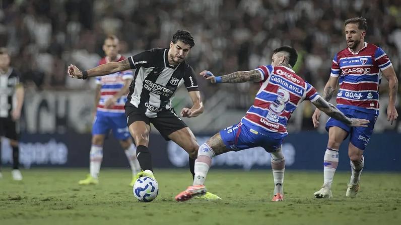 Partida entre Ceará e Fortaleza, pelo Brasileirão 2025 (Foto: Felipe Santos/Ceará SC)
