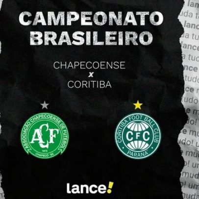 Chapecoense x Coritiba: onde assistir ao vivo e horários do Brasileirão