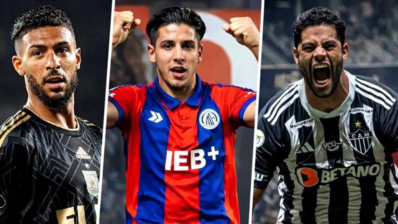 Bouanga, Cuello e Hulk foram nomes do Fluminense na janela (Fotos: Divulgação)