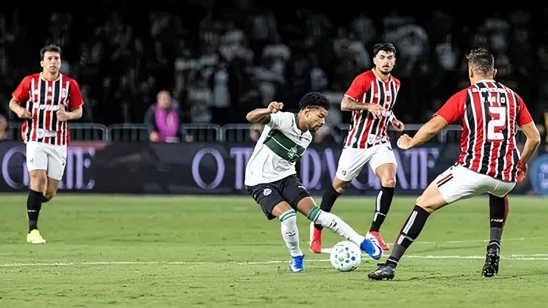 Coritiba x São Paulo, pelo Brasileirão