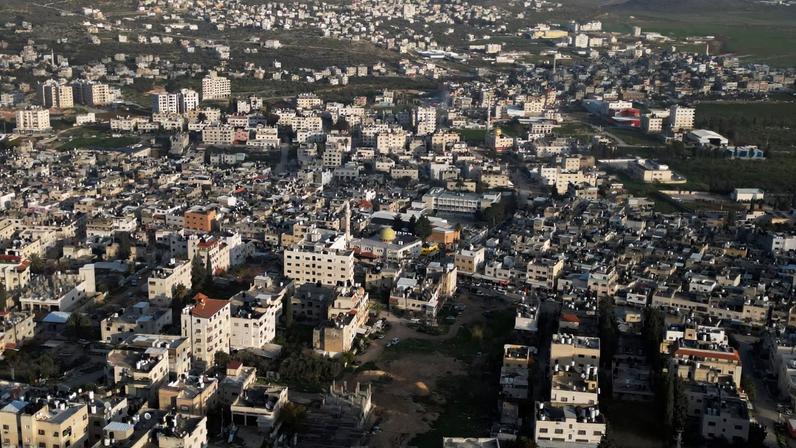 A view shows the Askar refugee camp near Nablus in the Israeli-occupied West Bank, February 17, 2025. REUTERS/Mohammed Torokman