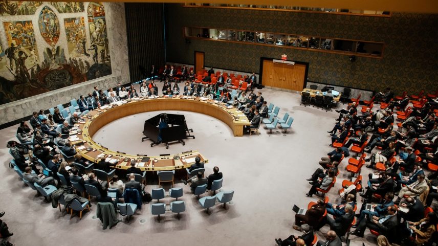 Members of the UN Security Council meet on Iran at the request of the United States at U.N. headquarters in New York