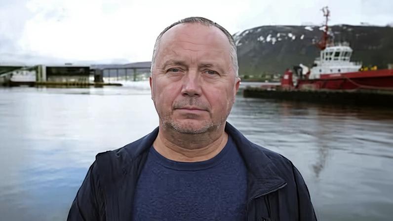 Tommy Olsen en una imagen para Amnistía Internacional Noruega.