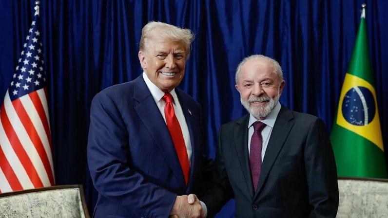 Donald Trump e Lula na Malásia, em 26 de outubro de 2025. Foto: Ricardo Stuckert/PR