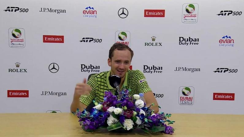 Daniil Medvedev (Foto: Dubai Duty Free Tennis Championships)
