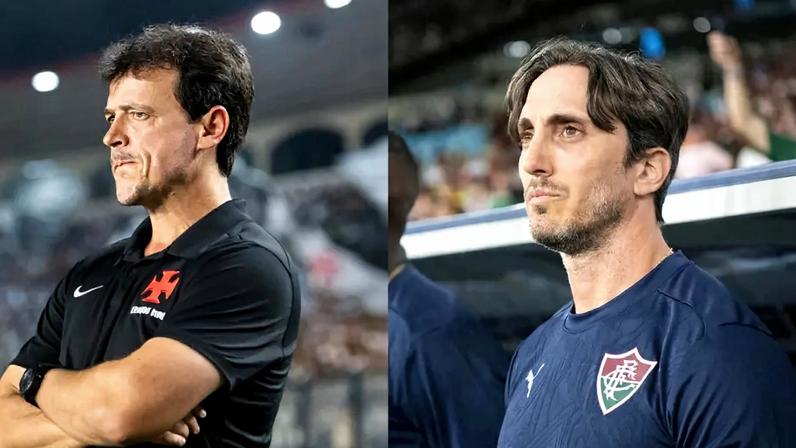 Zubeldía e Diniz se enfrentam nesta domingo (22) (Foto: Delmiro dos Santos Júnior/Mochila Press/Gazeta Press)