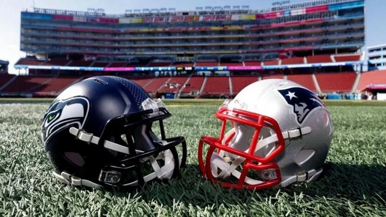Seattle Seahawks e New England Patriots jogam neste domingo, 8