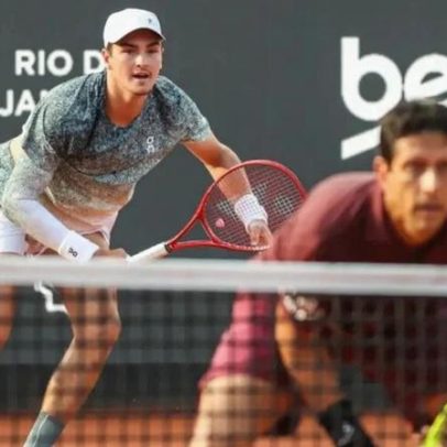 João Fonseca e Marcelo Melo chegam à final de duplas no Rio Open