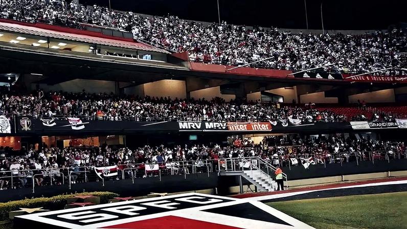 Torcida do São Paulo lota o MorumBis (Foto: Divulgação/ São Paulo FC)