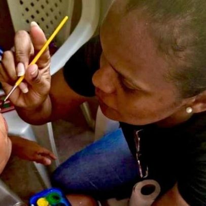 Voluntários promovem ação em abrigo para menores