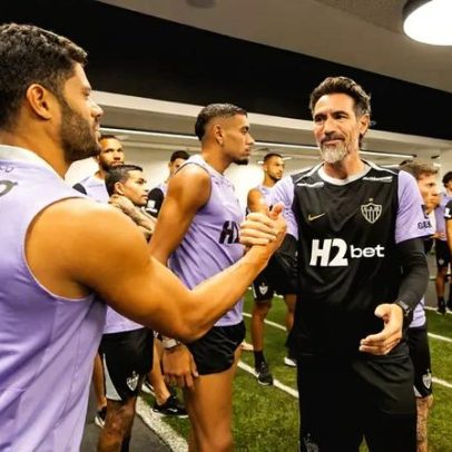 Domínguez analisa setor ofensivo do Atlético-MG e uso de Hulk