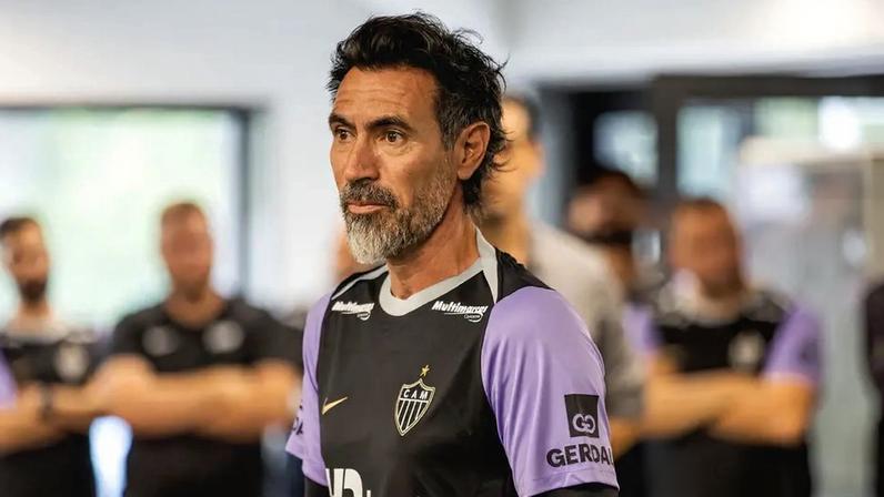 Eduardo Domínguez (Foto: Pedro Souza / Atlético)