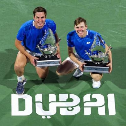 Patten e Heliovaara vencem título de duplas em Dubai