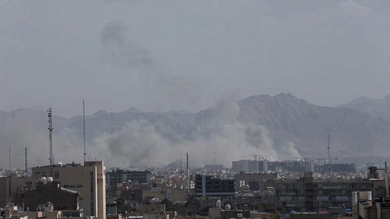 Smoke rises following an explosion, after Israel and the U.S. launched strikes on Iran, in Tehran, Iran, February 28, 2026. Majid Asgaripour/WANA (West Asia News Agency) via REUTERS