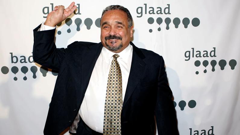 Puerto Rican musician Willie Colon arrives to attend the 18th annual Gay & Lesbian Alliance Against Defamation (GLAAD) award show in New York