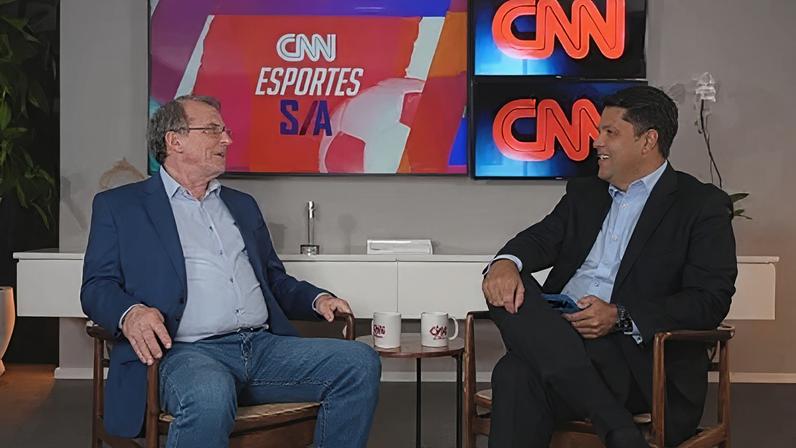 Odorico Roman, presidente do Grêmio, é o convidado do CNN Esportes S/A deste domingo (15)